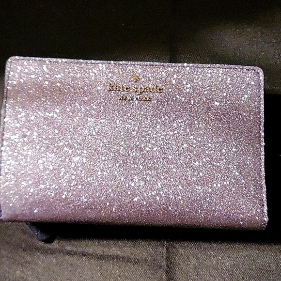 Authentic Kate Spade Lola Glitter Tote and Matching Wallet - Picture 6 of 10